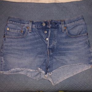 Levi’s Vintage High Waisted Denim Shorts